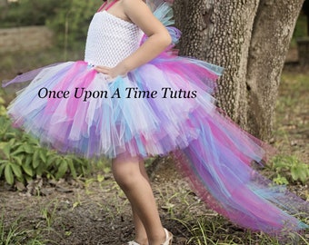 Robe Tutu Licorne Fille - Taille 10 - Rose Et Violette - Neuve Avec étiquette - Pink & Violet