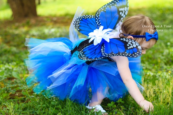 Disfraz de Halloween de mariposa monarca azul vestido de tutu de mariposa para ninas pequenas disfraz de mariposa para ninos pequenos alas de mariposa para ninos disfraz de nino Etsy Mexico