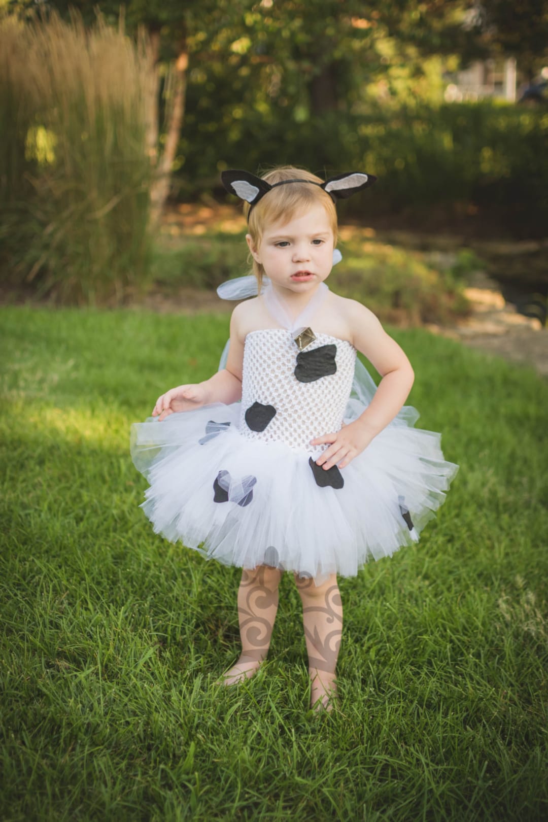 Cow Costume, Halloween Costume, Kids Farm Animal Costume, Baby Girl