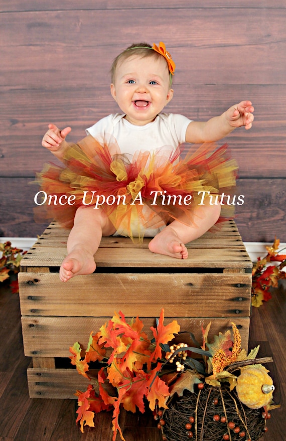 Autumn Tutu Thanksgiving Tutu Fall Tutu Little Girls Tutu Infant Tutu Kids Tutu Toddler Tutu Scarecrow Tutu Skirt Baby Girls Tutu