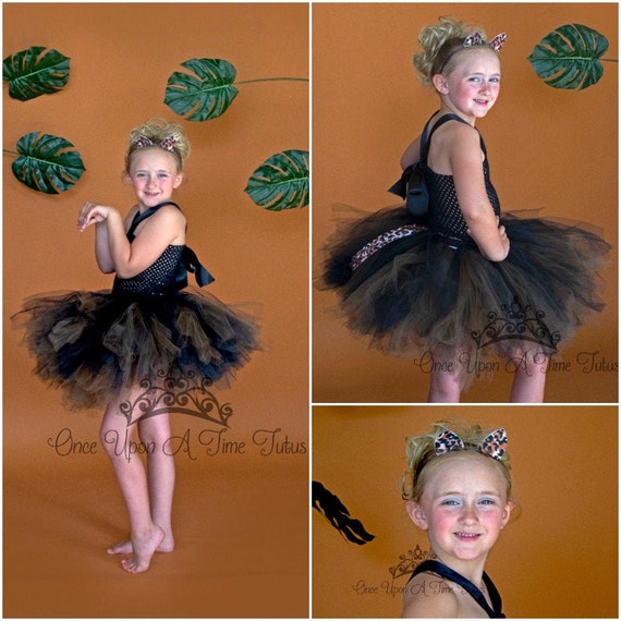 Traje de leopardo traje de Halloween guepardo traje de animales para ninos vestido de tutu de nina bebe traje de nino ninas trajes para las ninas Etsy Espana