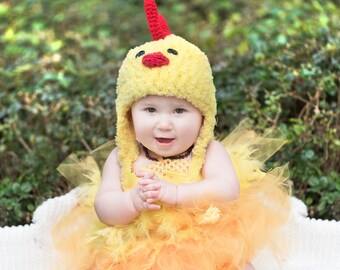 Ropa para bebé niño - Mameluco de 1 pieza Pollito Amarillo