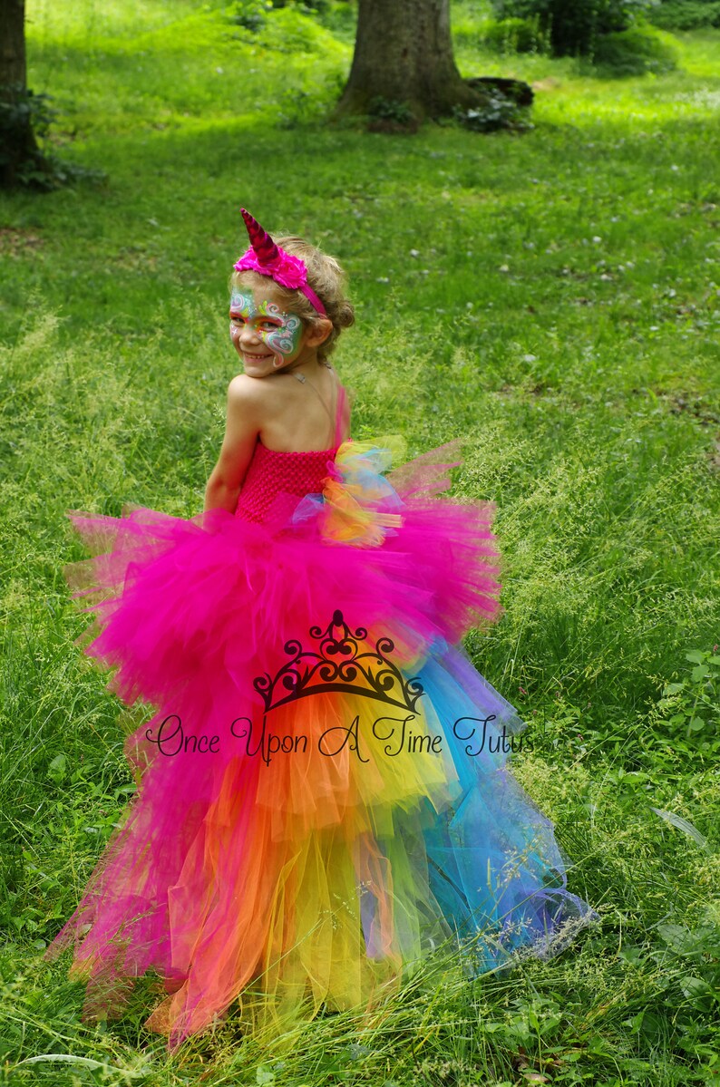 Unicorn Dress Childrens Costume main image 1