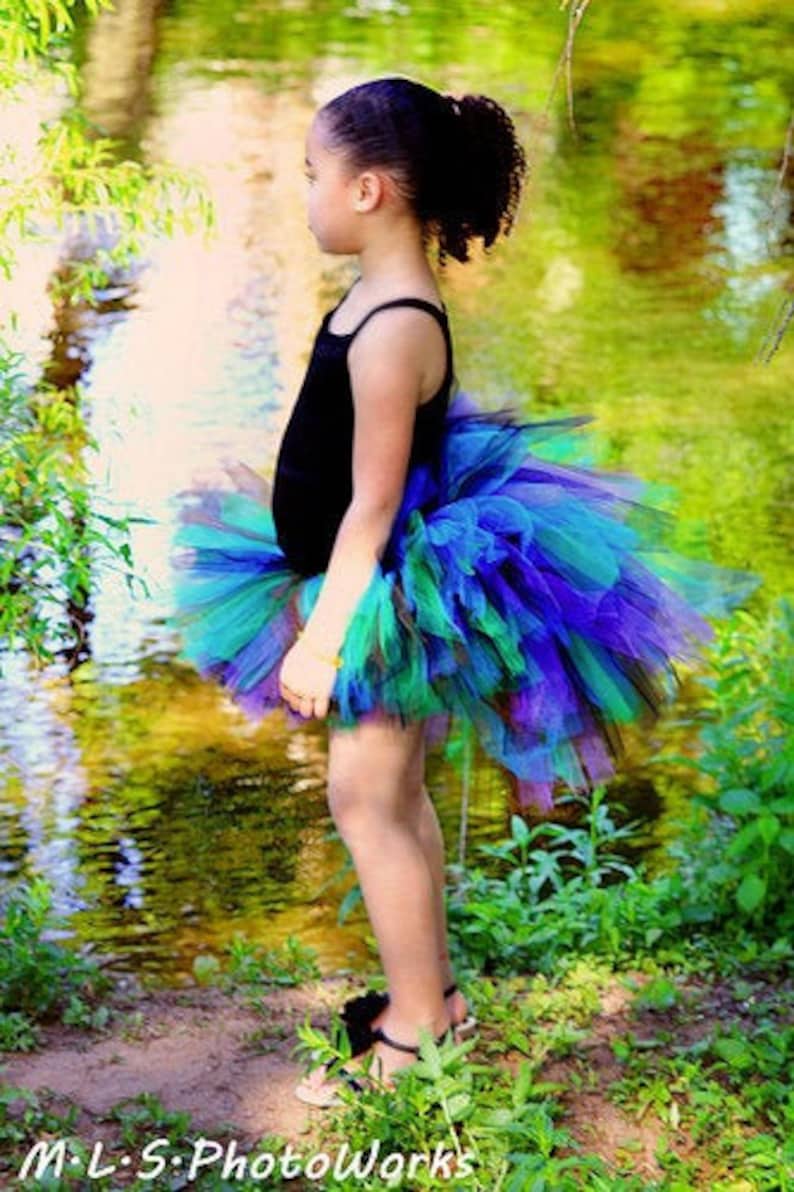 Adult Skirt Kids Peacock Costume Toddler Baby Tutu Exotic Bird Bustle Tutu Halloween Costume Peacock Tutu Skirt Girls Tutu Costume