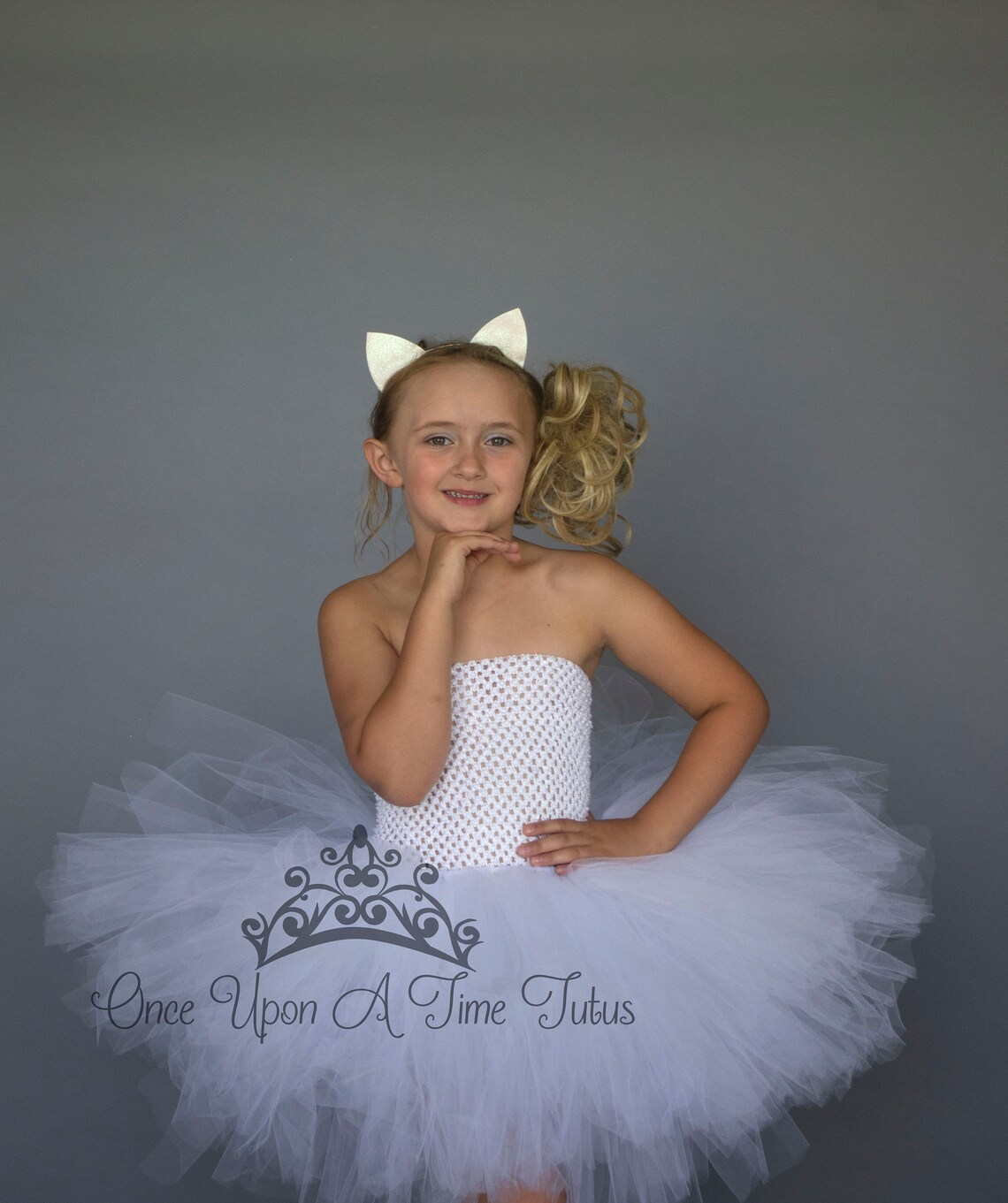 White Cat Costume Halloween Costume Kids Animal Costume Etsy