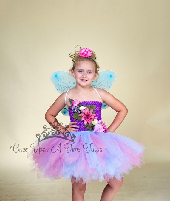 Garden Fairy Costume Fairy Tutu Dress Halloween Costume Purple Fairy Woodland Fairy Cosplay Dress Renaissance Fairy Festival Costume Etsy