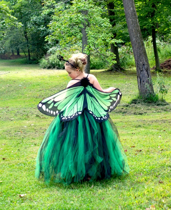 Laster routine handelaar Groene Vlinder kostuum Meisjes Vlinder jurk peuter vlinder - Etsy België