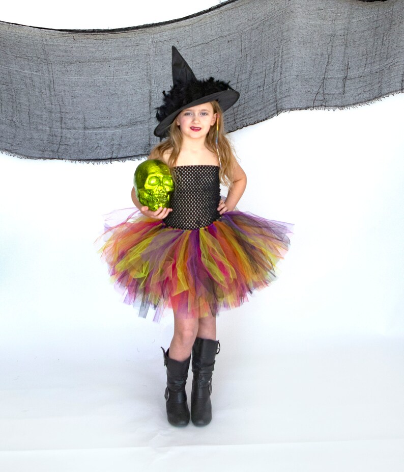 halloween witch tutu dress