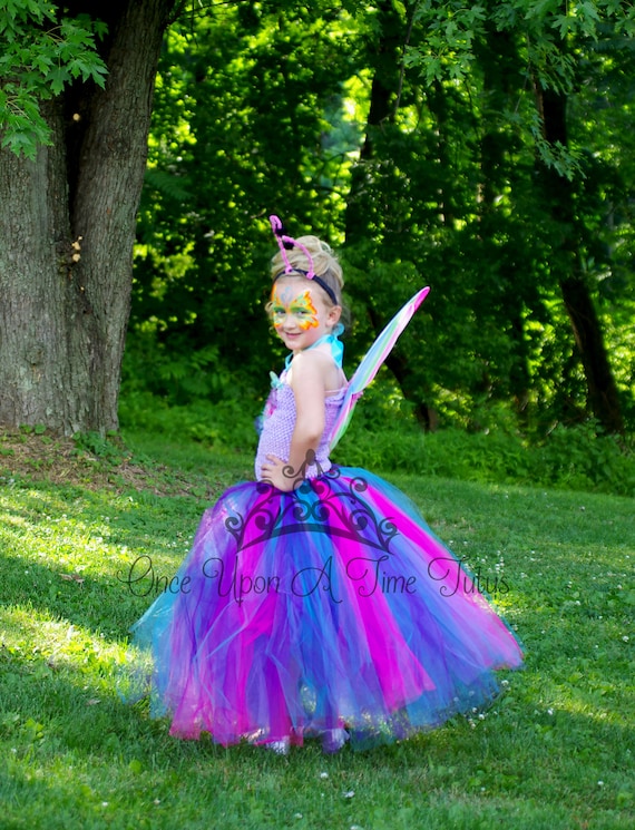 Childrens butterfly dress hotsell