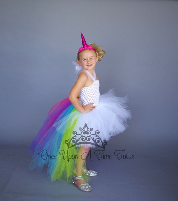 Fantasia de unicórnio, vestido tutu de unicórnio, fantasia de