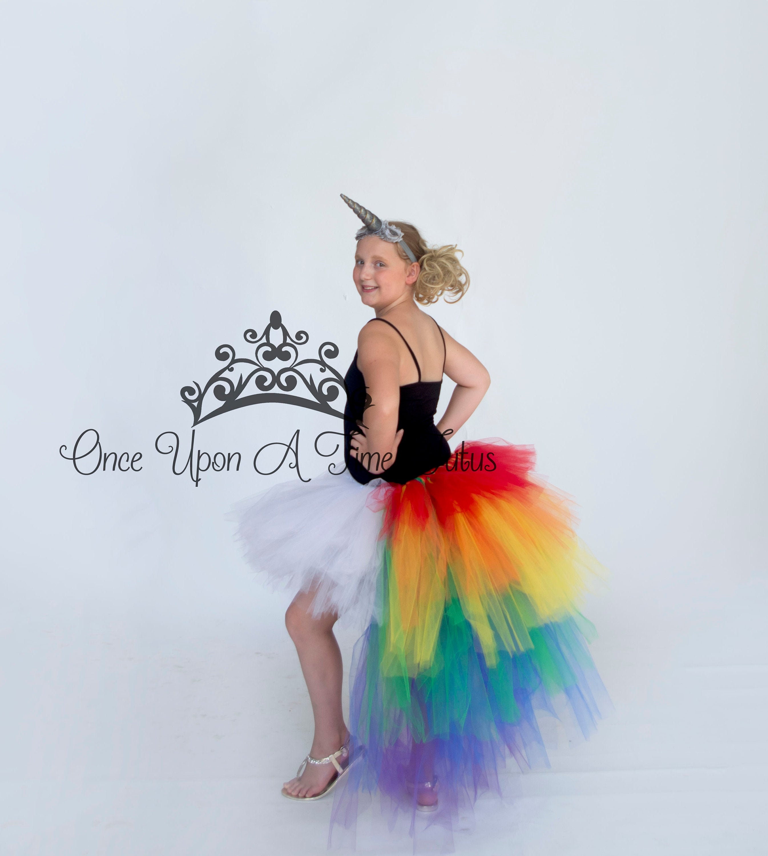 Rainbow Cloud Tutu Unicorn Costume Halloween Costume Adult Etsy UK