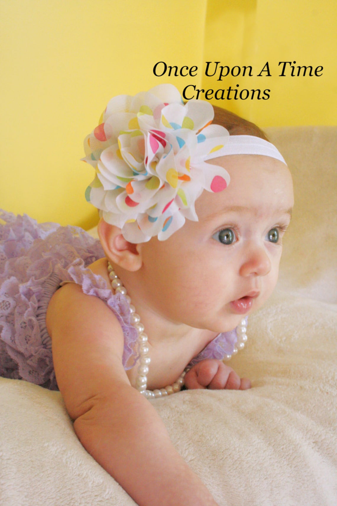 Rainbow Headband First Birthday Headband Rainbow Baby Etsy