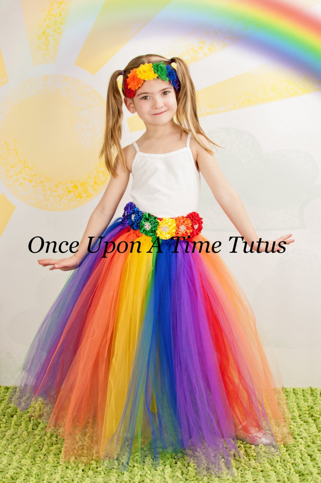 Pastel Rainbow Skirt 4t Buy Long Rainbow Tutu Skirt, Little Girls