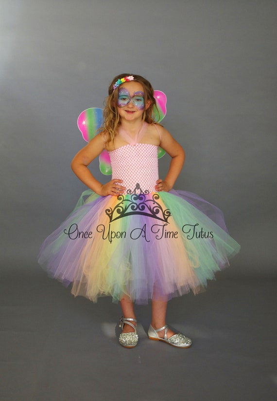 rainbow tutu halloween costume