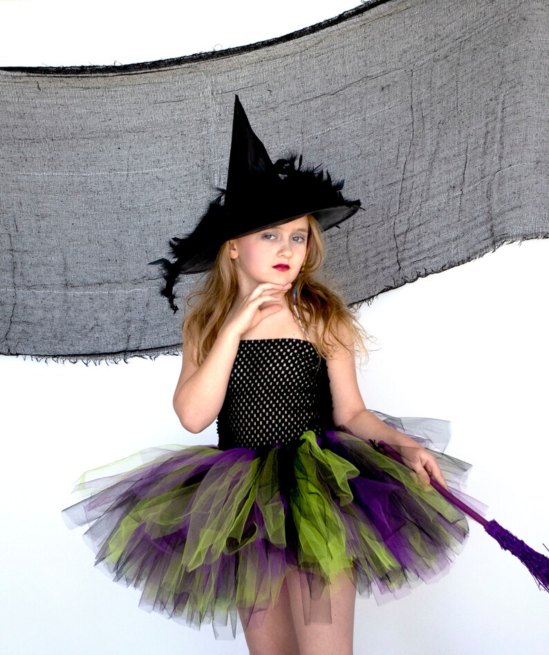 halloween witch tutu dress