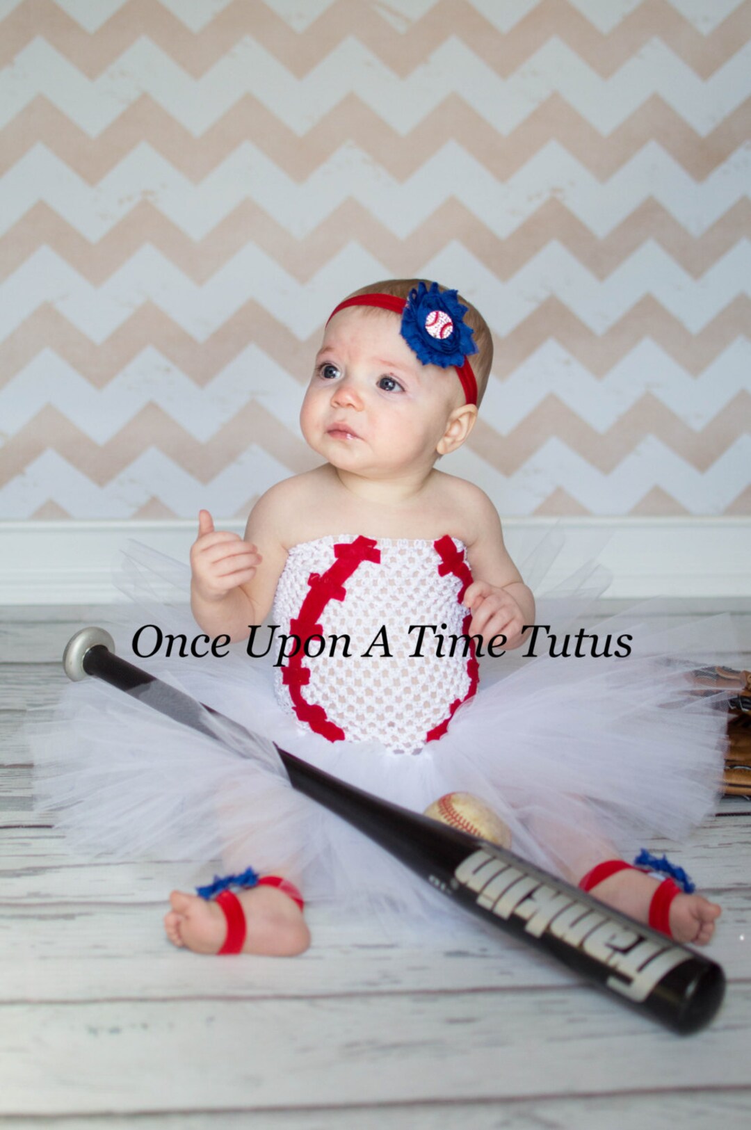 Baseball Girls Tutu Dress Girls Size Newborn 3 6 9 12 18 Months 2T 3T