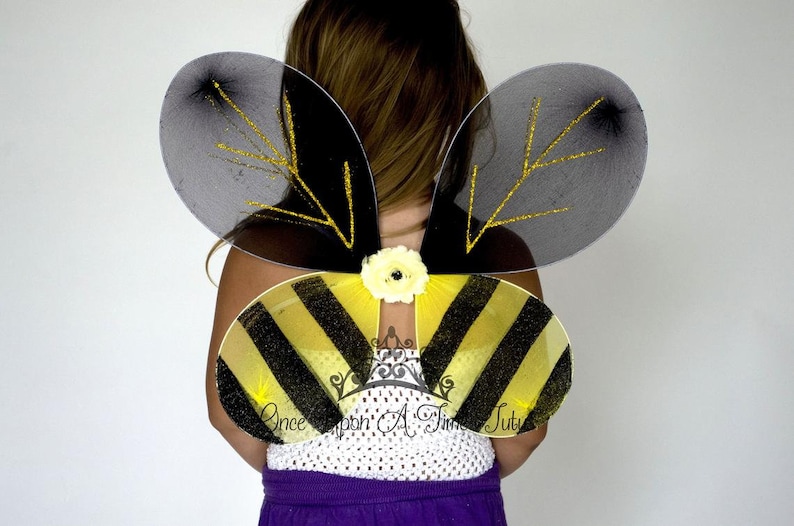 Bee Halloween Costume Bumblebee Birthday Dress Kids Tutu | Etsy