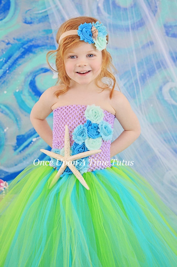 Mermaid gown for kids top