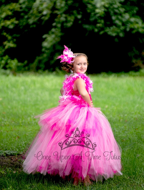 Flamingo dressing sales gown child