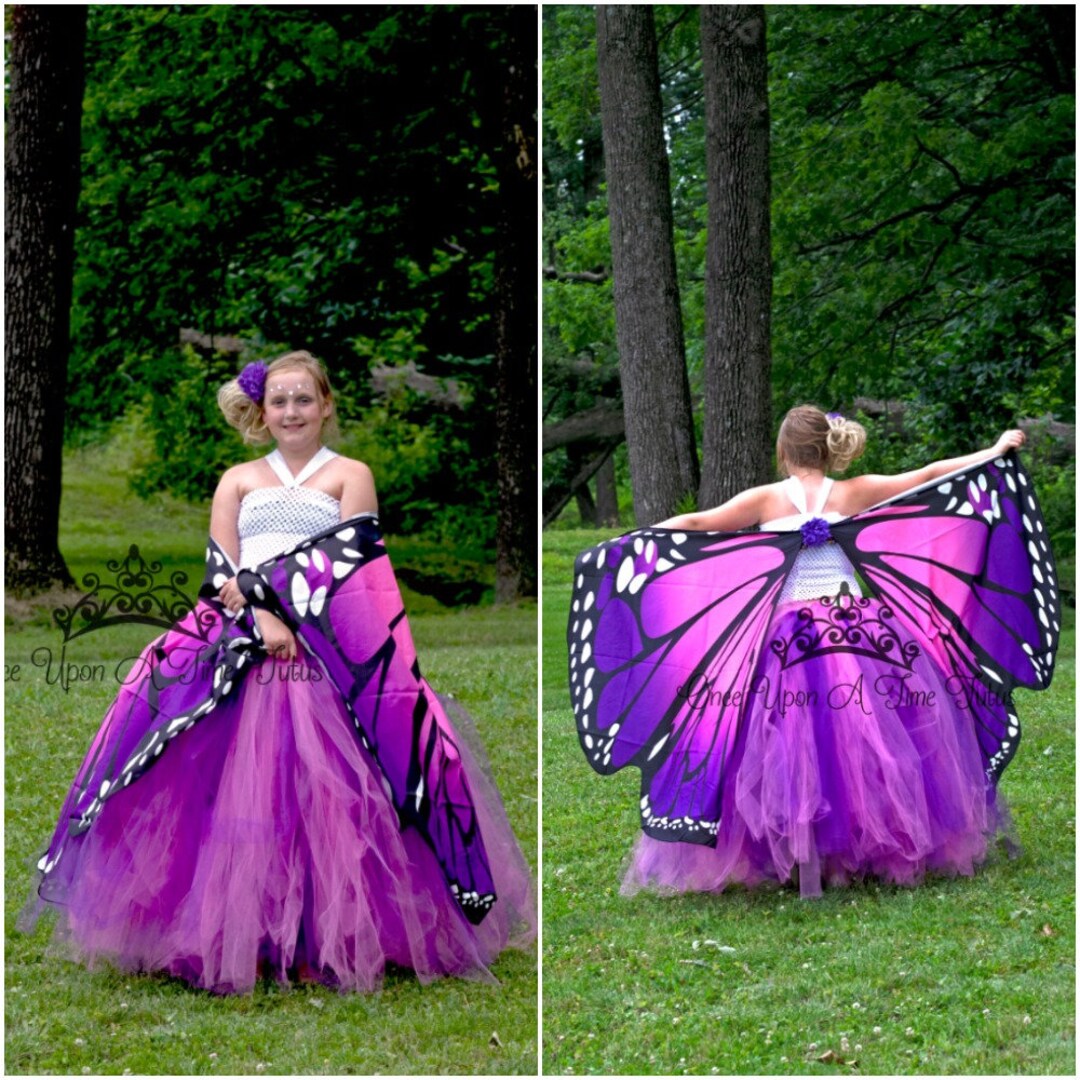 Butterfly Costume, Girls Butterfly Dress, Toddler Butterfly Costume