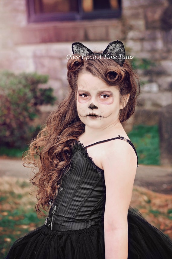 Kids Black Cat Makeup