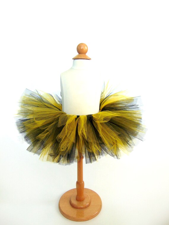 Bee Tutu, Yellow and Black Tutu, Bumble Bee Tutu Costume, First