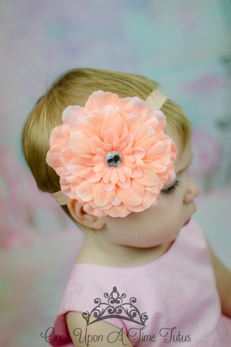 Dahlia Sparkling Rhinestone and Dots Wide Elastic Headband