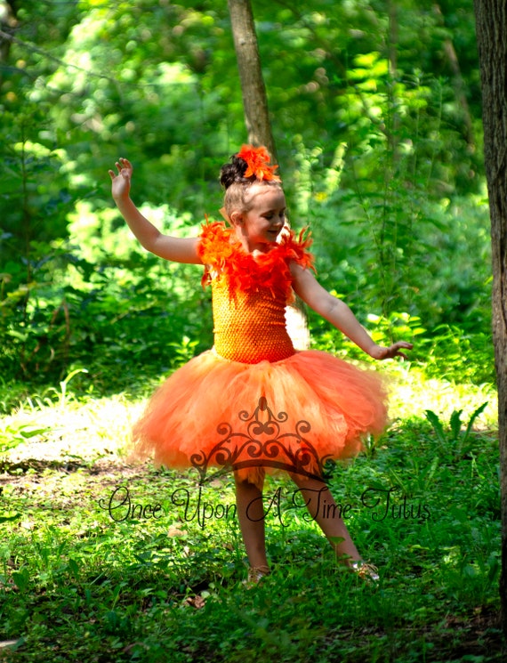 Adult-Women's Orange Feather Boa Orange | Halloween Store | Costume AC