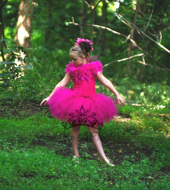Hot Pink Feather Costume Kids Flamingo - Etsy