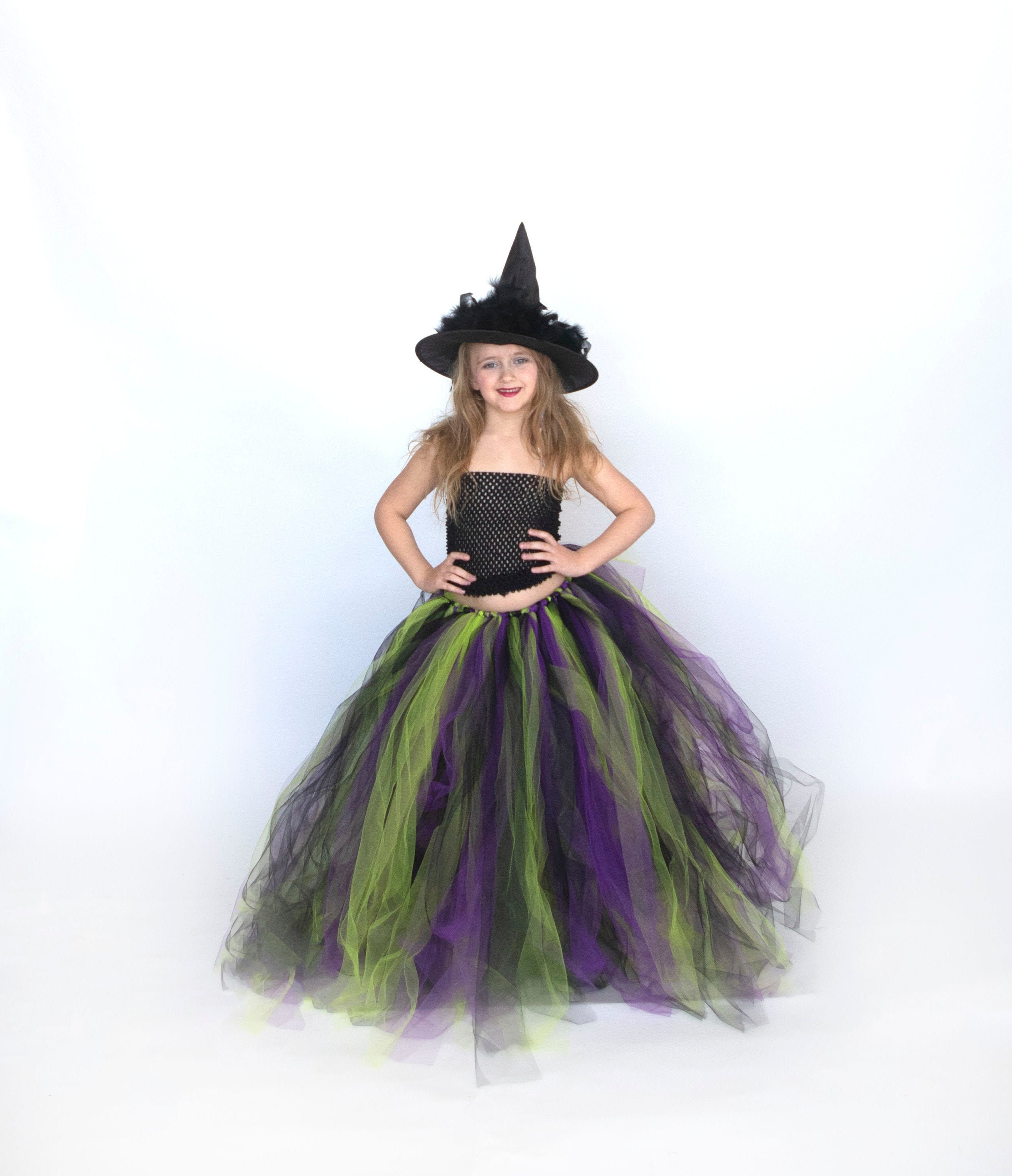 long black tulle skirt for halloween