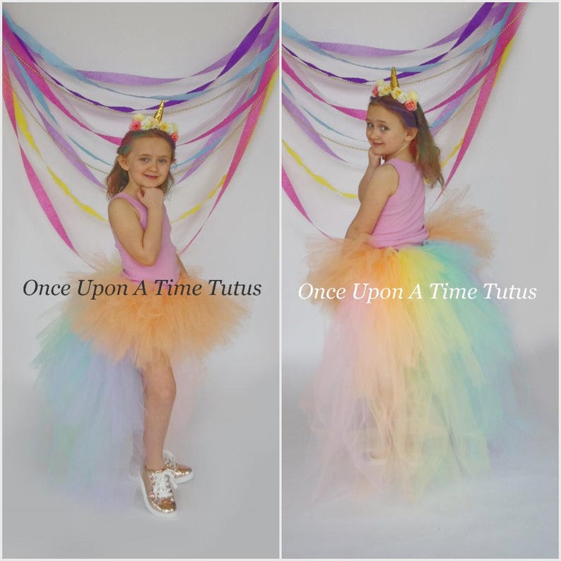 rainbow tutu halloween costume