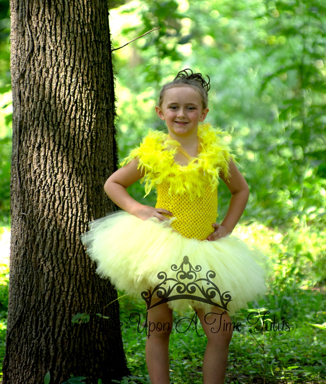 Chicken Costume Yellow Chicken Tutu Dress Kids Canary - Etsy