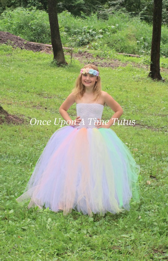 Vestido de tutu pastel traje de Halloween unicornio traje de hada traje de Halloween para ninos traje de fantasia traje de cumpleanos de unicornio vestido largo Etsy Mexico