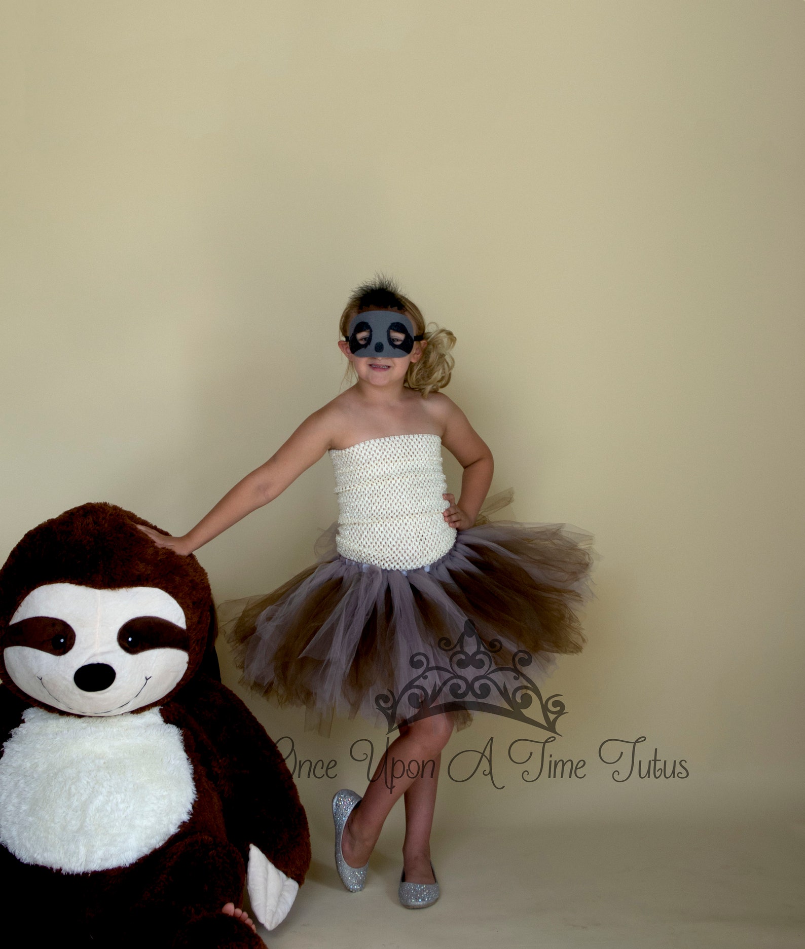 Sloth Tutu Brown Grey Sloth Skirt Sloth Costume Kids | Etsy