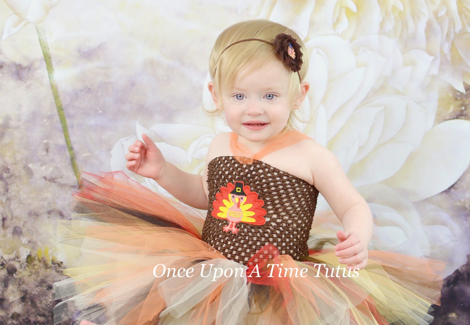 Turkey Tutu Dress Thanksgiving Birthday Outfit 1st Birthday Etsy
