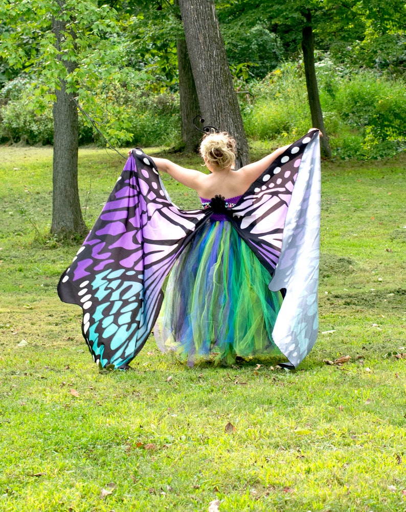 Butterfly Halloween Costume Girls Butterfly Dress Toddler Etsy