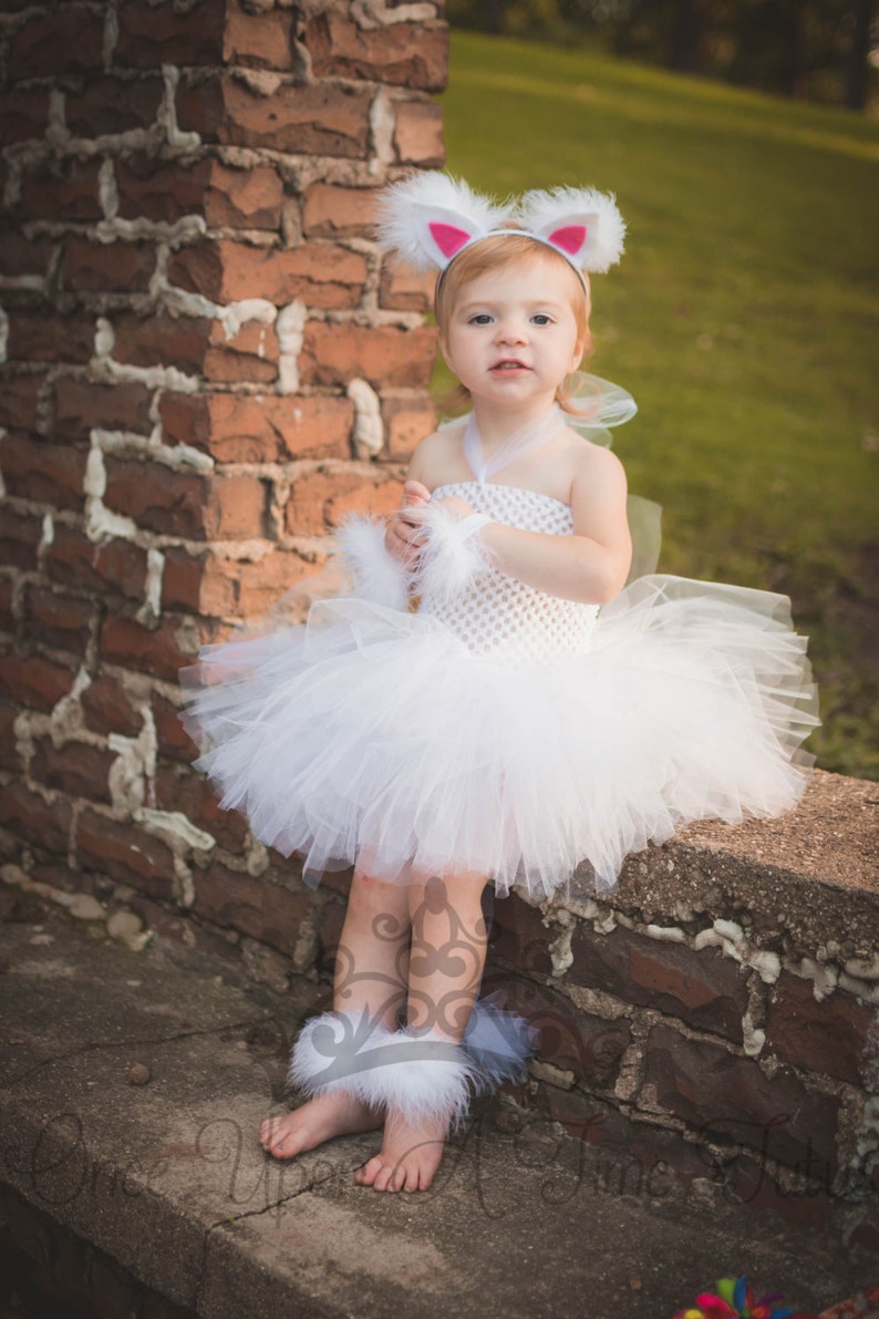 White Dog Costume Halloween Costume Kids Animal Costume Etsy