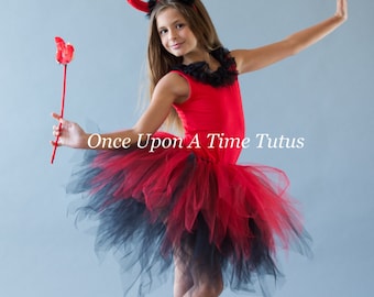 Costume da angelo diavolo da donna, nero, gonna tutu, ali d'angelo, alone e bacchetta magica, costume decorativo, costume di Halloween, carnevale, feste, cosplay, ali delle fate per adulti