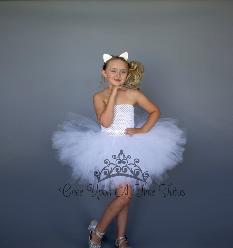 white tutu angel costume