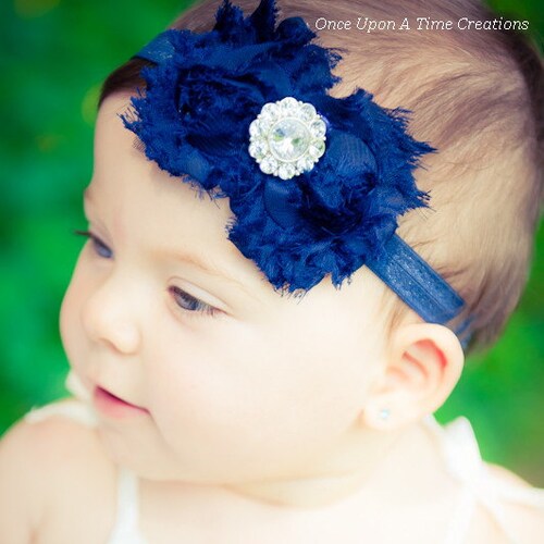 Royal Blue Headband Girls Headband Newborn Headband Baby Etsy