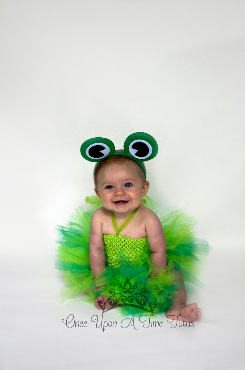 Frog Tutu Dress Frog Halloween Costume Kids Frog Costume Etsy