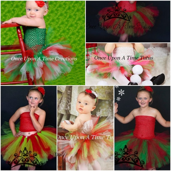 kids christmas tutu