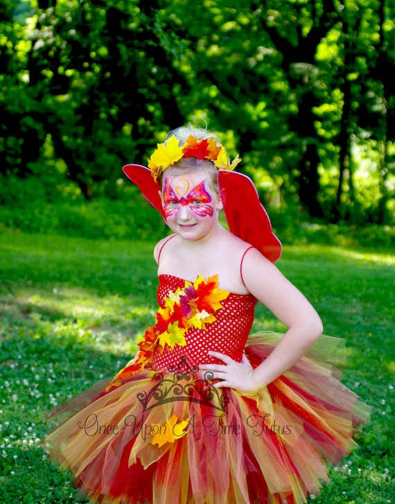 fire fairy dress