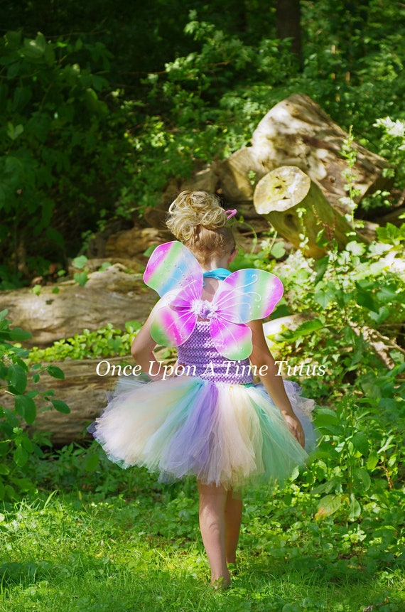 Butterfly Costume Makeup Pastel Rainbow Butterfly Halloween Costume, Little  Girl Butterfly Dress, Toddler Butterfly Costume, Kids
