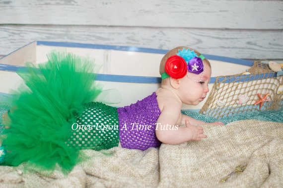 baby girl mermaid outfit
