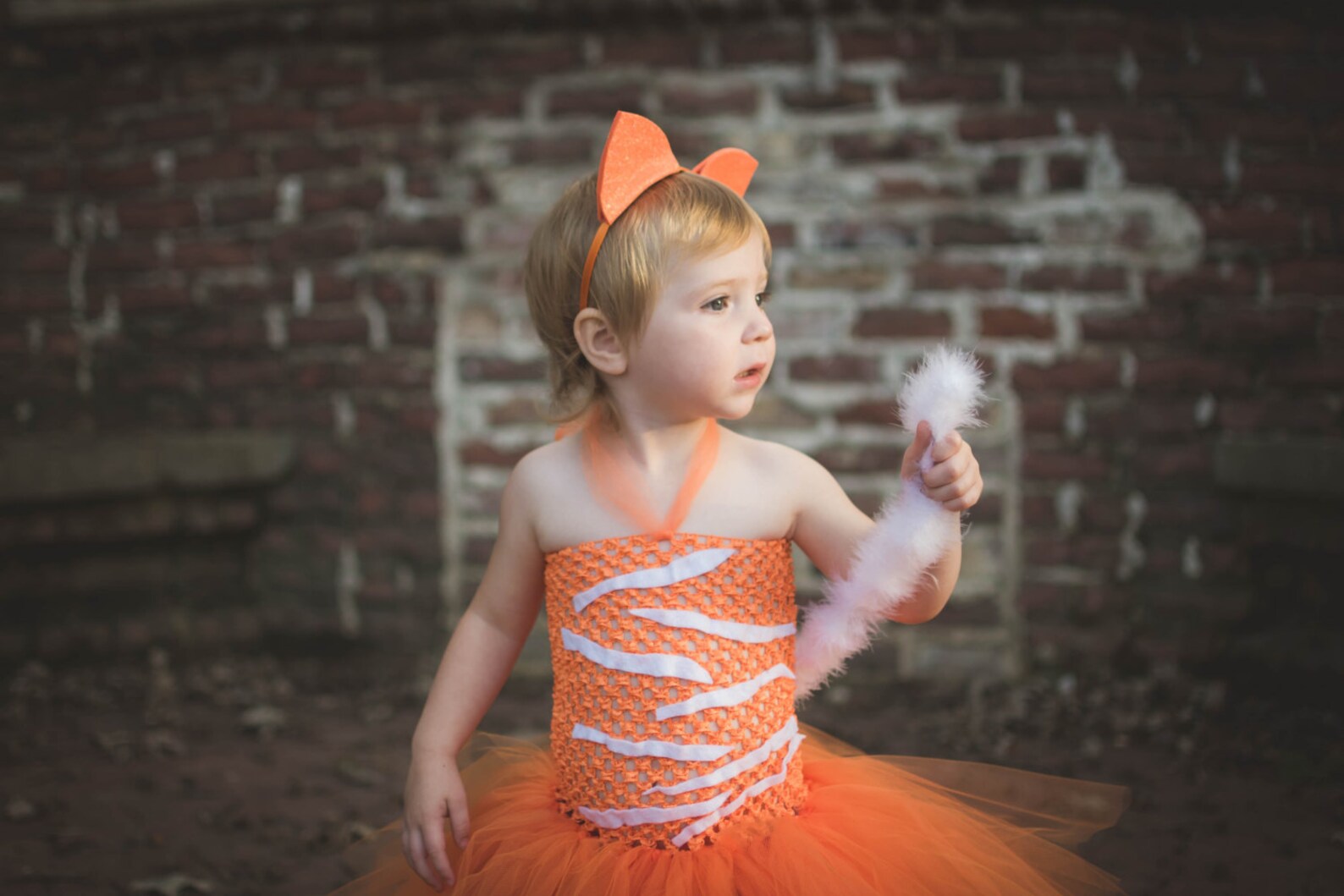 Orange Cat Costume Striped Cat Halloween Costume Kids Animal - Etsy
