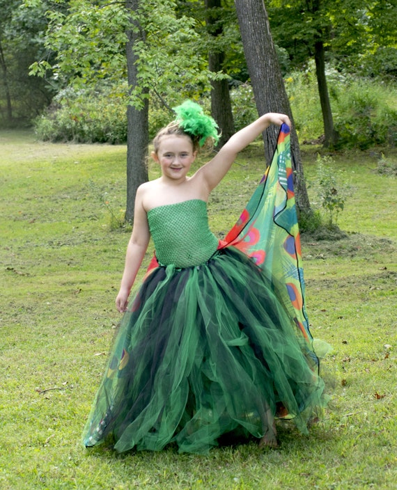 Costume da pavone Costume di Halloween per bambini Abito tutu da uccello blu Costume da pavone per adulti Costume da pavone per bambini Abito tutu da pavone per ragazze Mantello Etsy
