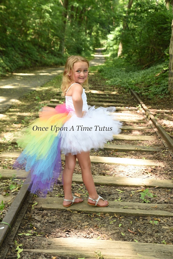 Rainbow Cloud Tutu Unicorn Costume Halloween Costume Adult