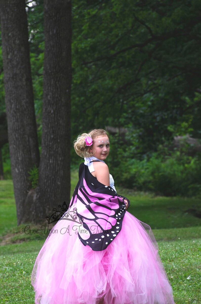 Pink Butterfly Costume Girls Butterfly Dress Toddler Etsy
