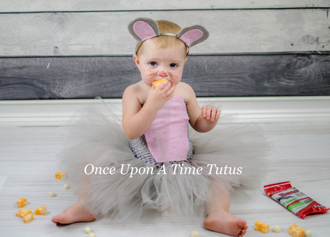 Mouse Costume, Halloween Costume, Kids Animal Costume, Baby Girl Tutu